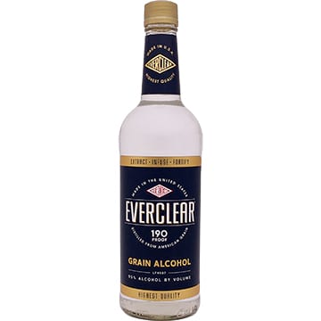 Everclear 190 Proof Grain Alcohol