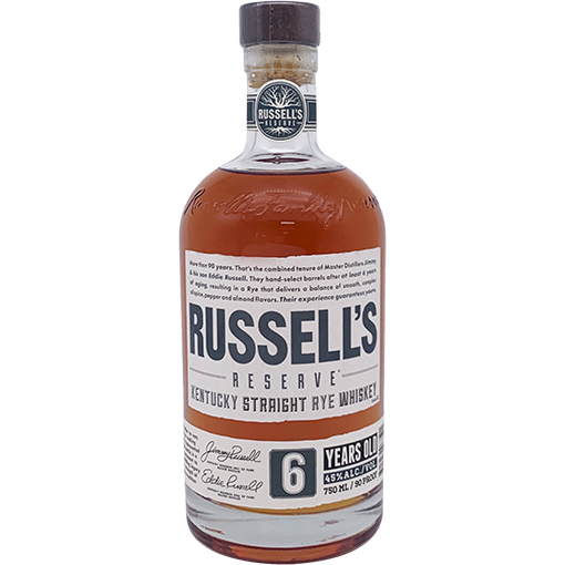 Russell#s Reserve 6 Year Old Rye
