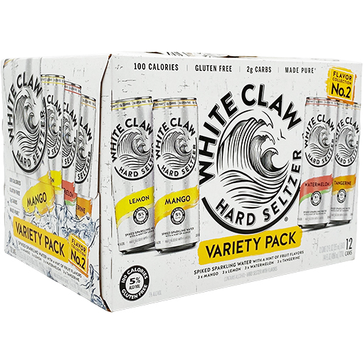 White Claw Hard Seltzer Variety Pack Flavor Collection No. 2