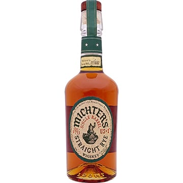 Michter#s US 1 Single Barrel Kentucky Straight Rye Whiskey