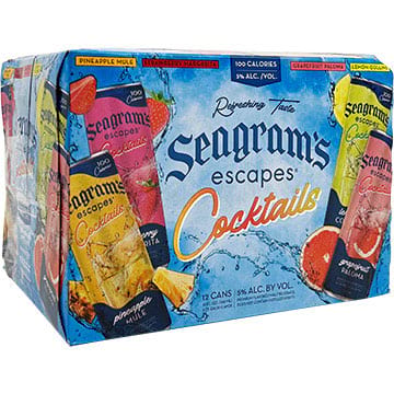 Seagram#s Escapes Cocktails Variety Pack