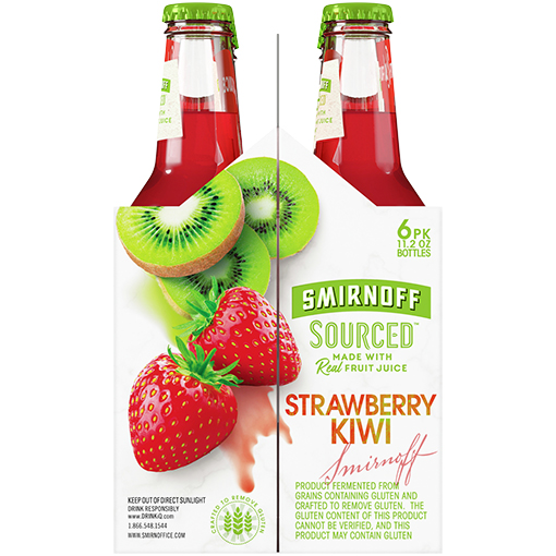 Smirnoff Sourced Strawberry Kiwi
