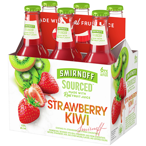 Smirnoff Sourced Strawberry Kiwi
