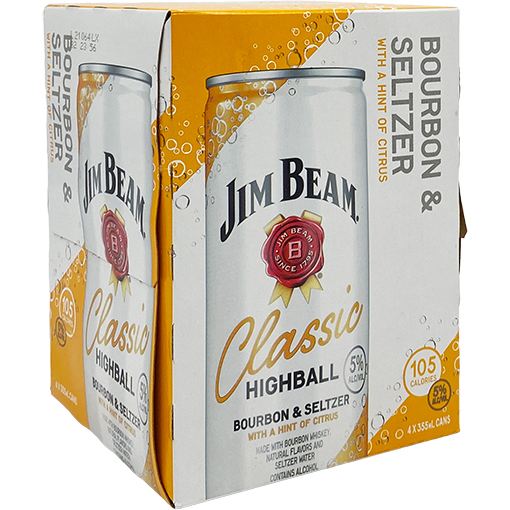 Jim Beam Classic Highball Bourbon & Seltzer
