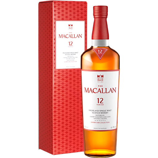 The Macallan Sherry Oak 12 Year Old