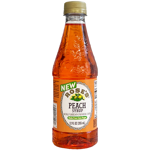 Rose#s Peach Syrup