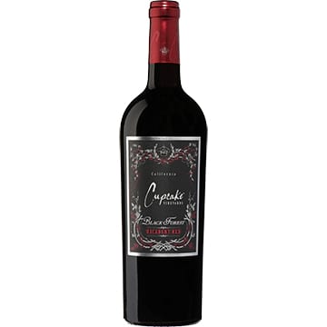Cupcake Black Forest Decadent Red