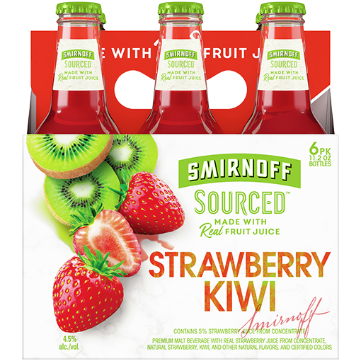 Smirnoff Sourced Strawberry Kiwi