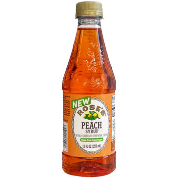 Rose#s Peach Syrup