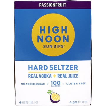 High Noon Passionfruit 4pk