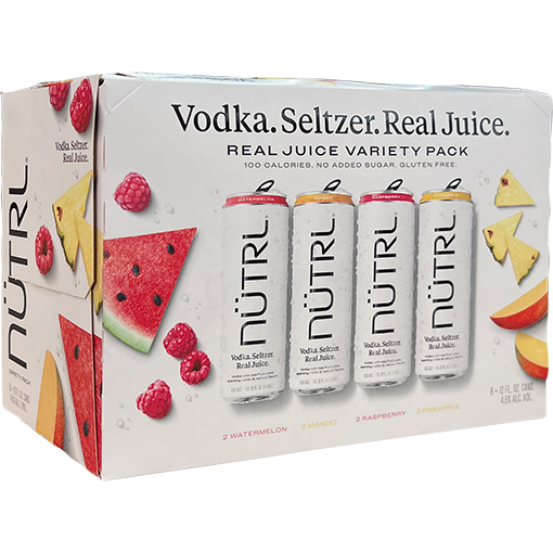 nutrl vodka peach 4pk