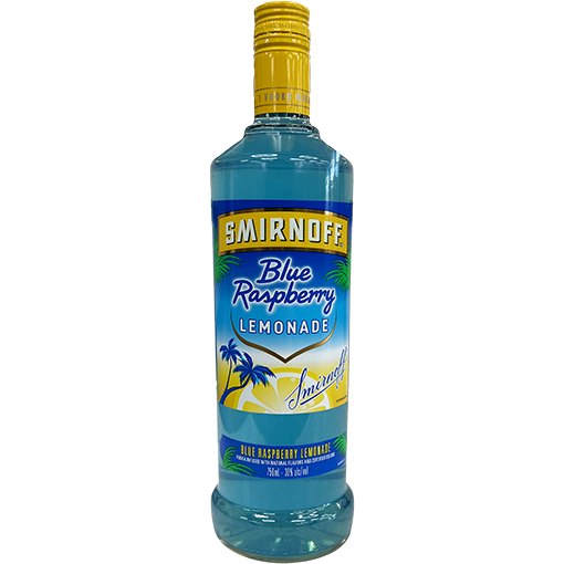 Smirnoff Blue Rasp