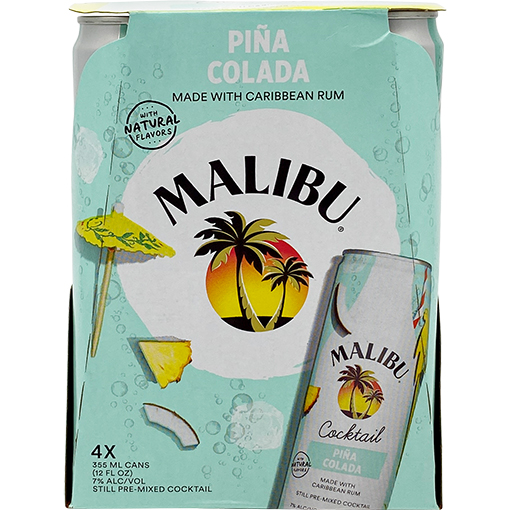 Malibu Pina Colada Cocktail