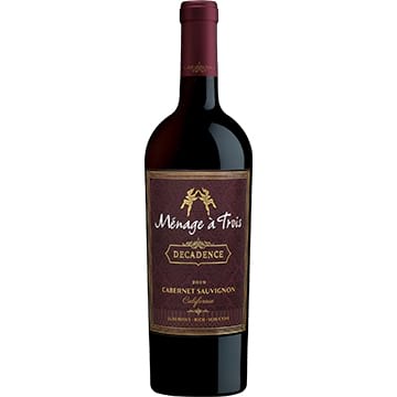 Menage a Trois Decadence Cabernet Sauvignon