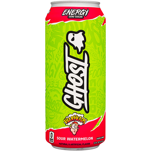 Ghost Energy Warheads Sour Watermelon