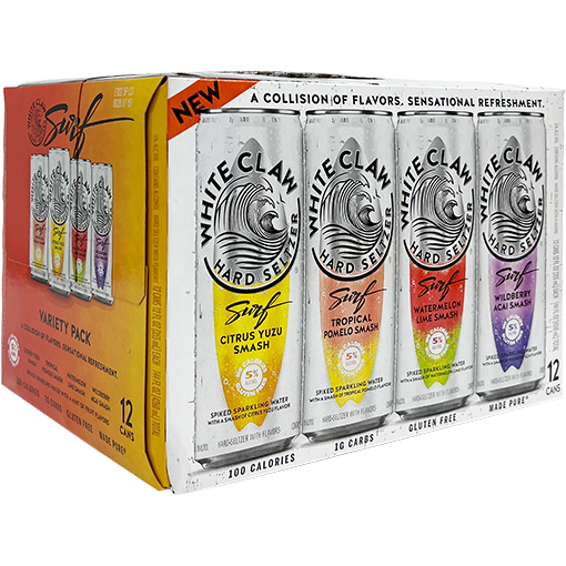 White Claw Hard Seltzer Surf Variety Pack