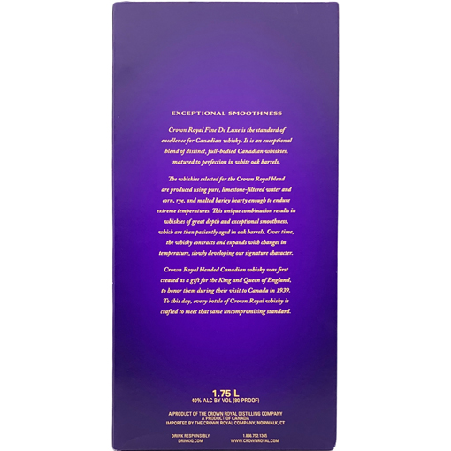 Crown Royal Fine Deluxe Blended Canadian Whiskey