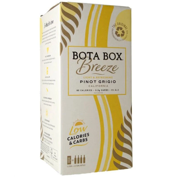 Bota box breeze pinot grig 3l