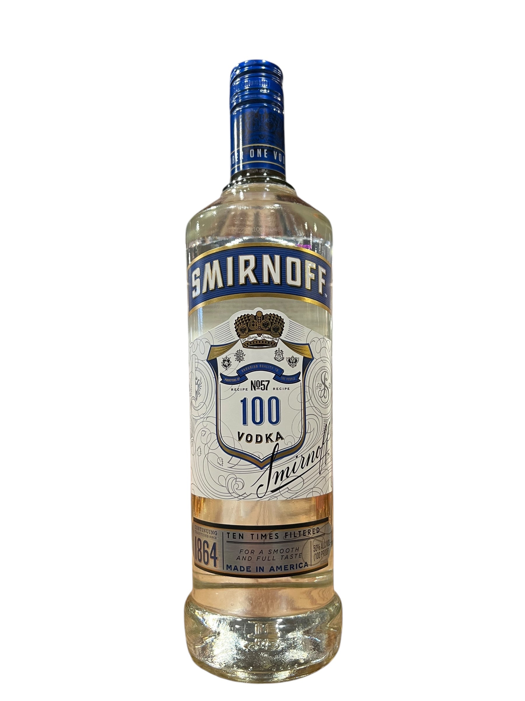 SMIRNOFF NO 100 750ML