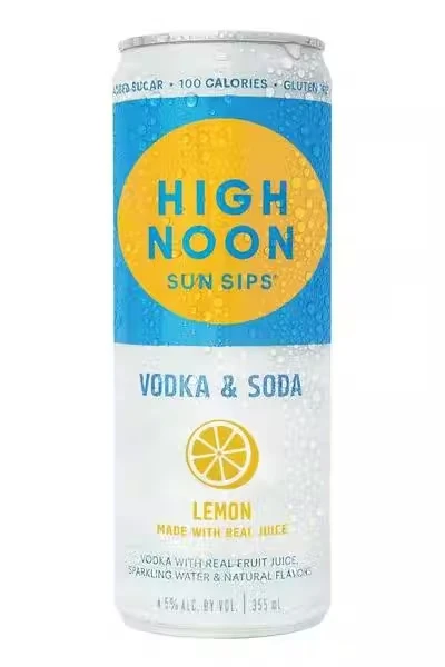 High Noon 4pk lemon
