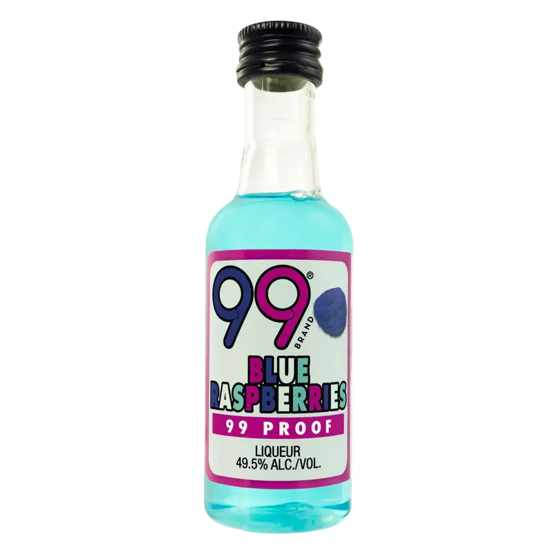 99 PROOF BLUE RASP 50ML