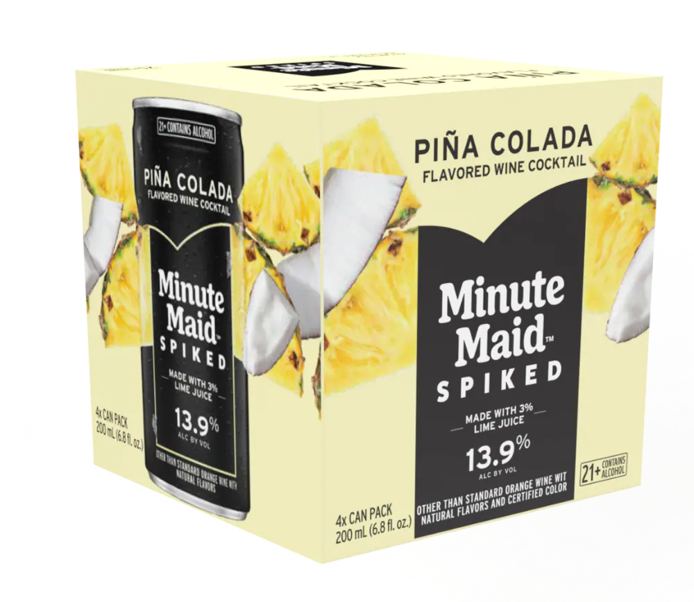 Minute Maid  W Spiked pina colada