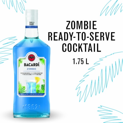Bacardi  ready serve zombie 1.75l