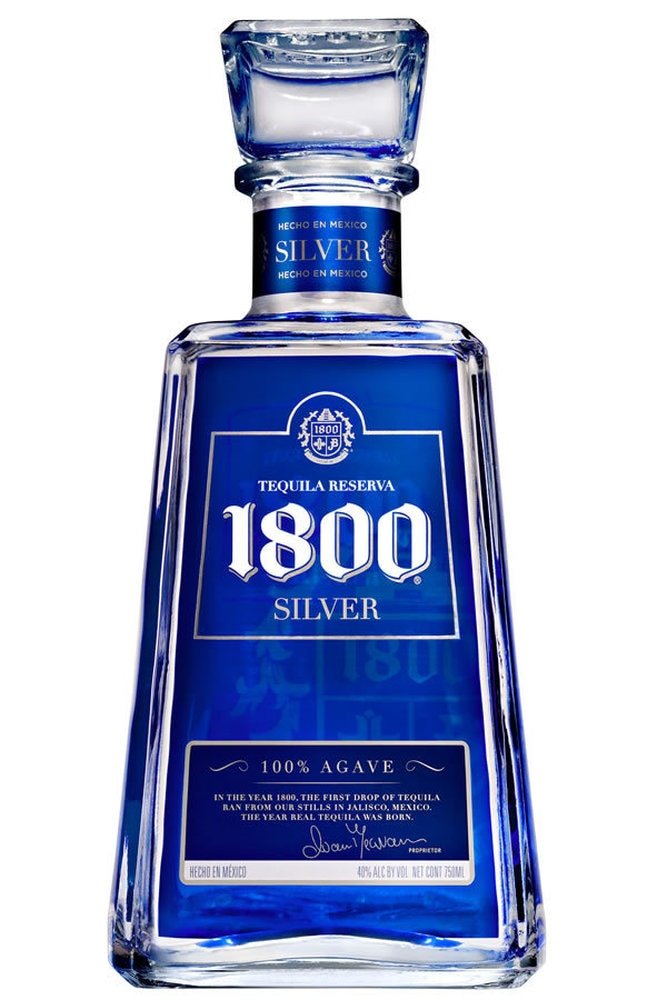 1800 Silver tequila blanco 1.75L