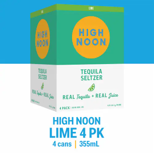 High noon Lime 4pk