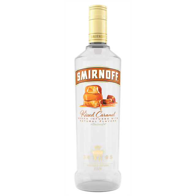 SMIRNOFF KISSED CARAMEL 750 ML