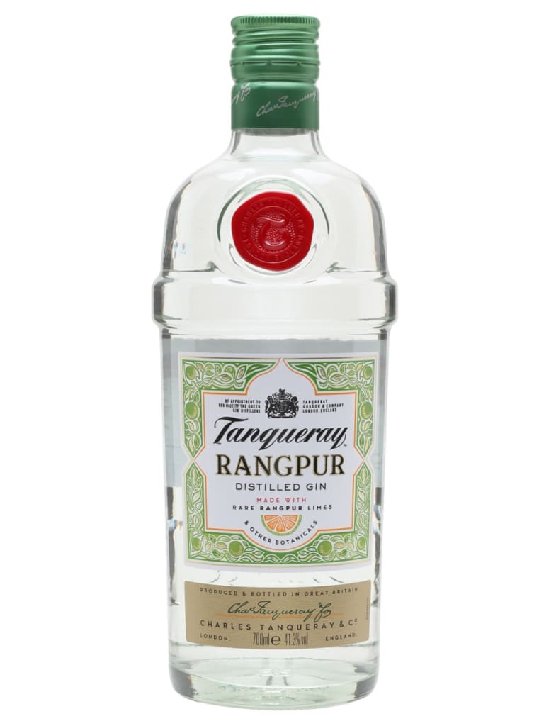 Tanqueray:Distilled Gin, Rangpur, Imported.750 ml