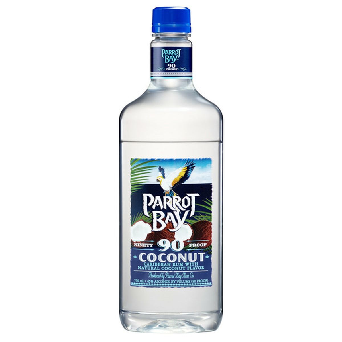 Parrot bay 90 coconut 750 ml