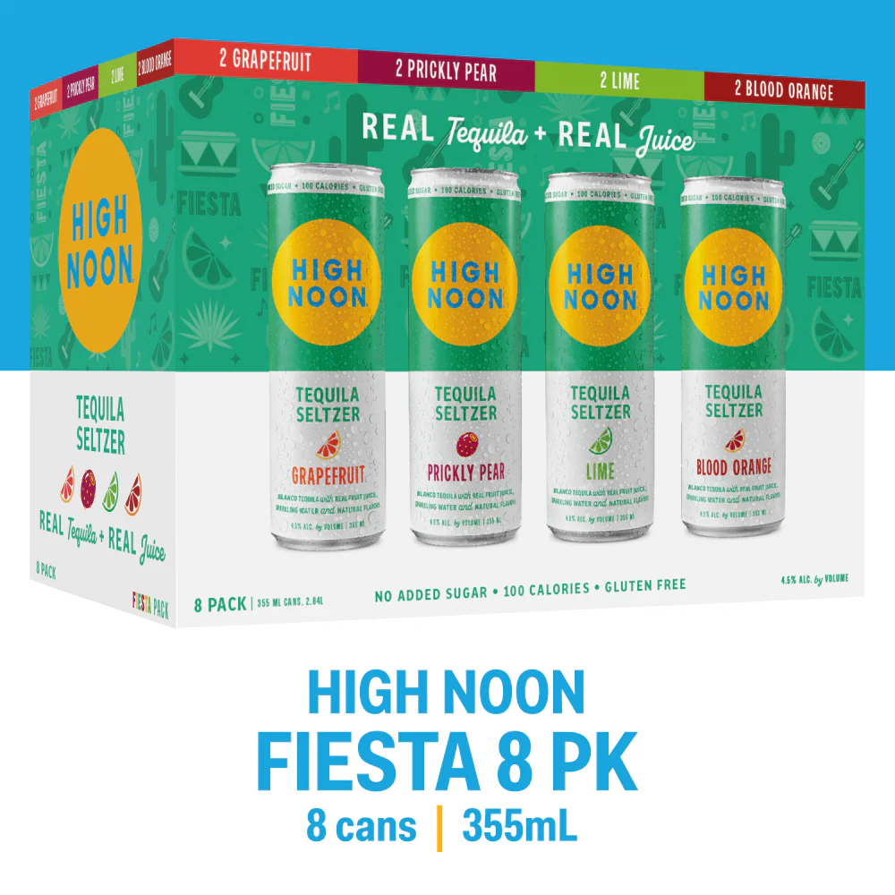 HIGH NOON TAQUILA SELTZER FIESTA