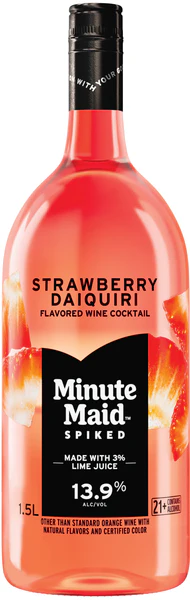 Minute Maid Spiked Strawberry dia1.75L