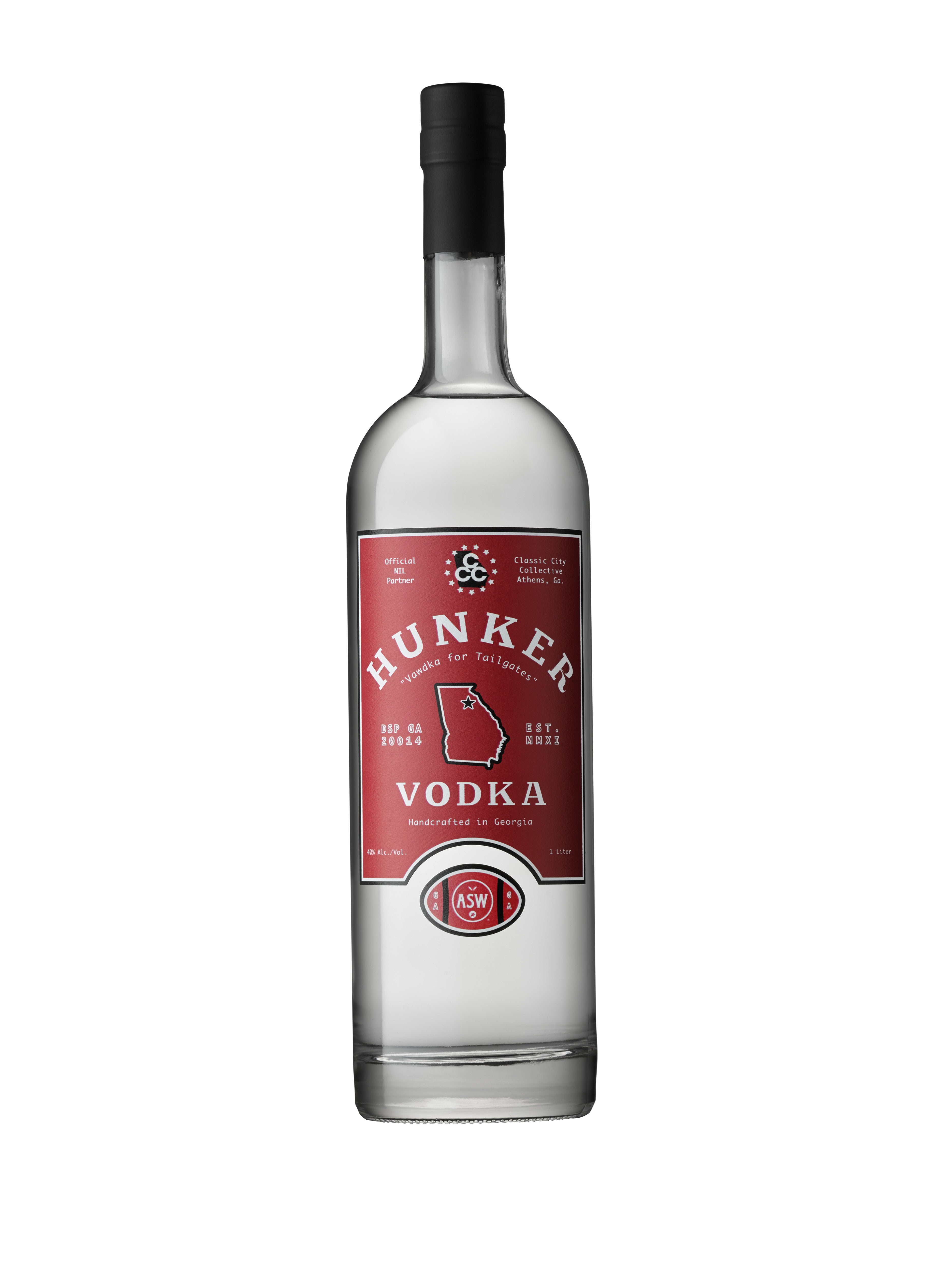 Asw hunker vodka 1.75l
