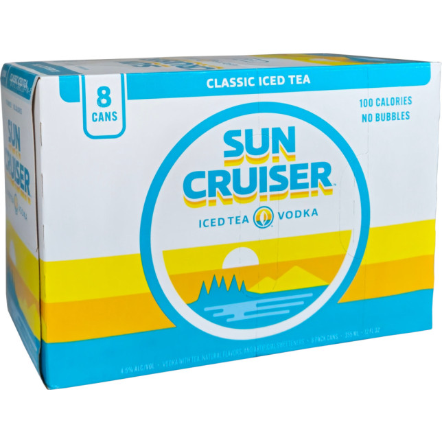 Sun Cruiser 8 Pack Cans classic iced tea
