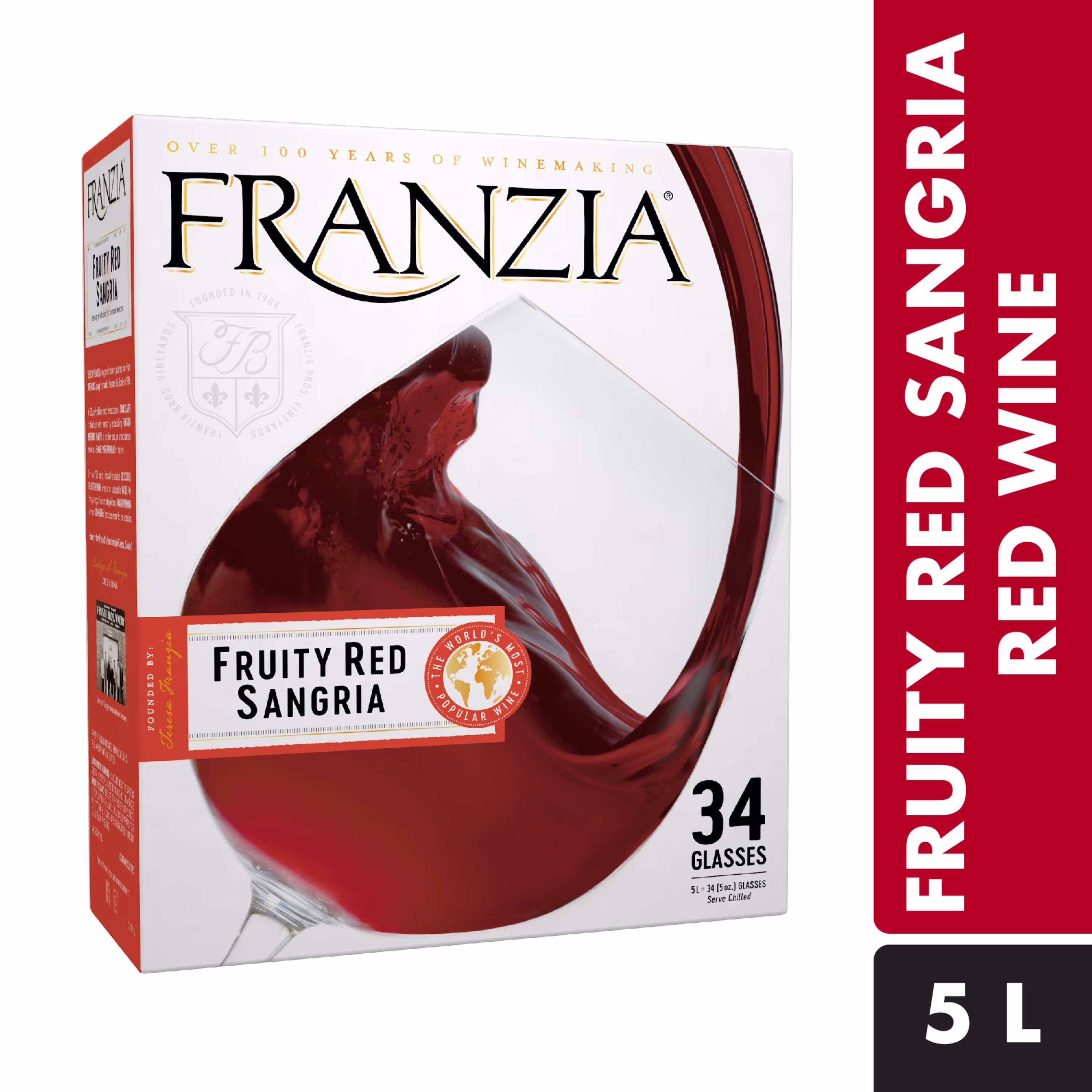 Franzia:Red Sangria 5L