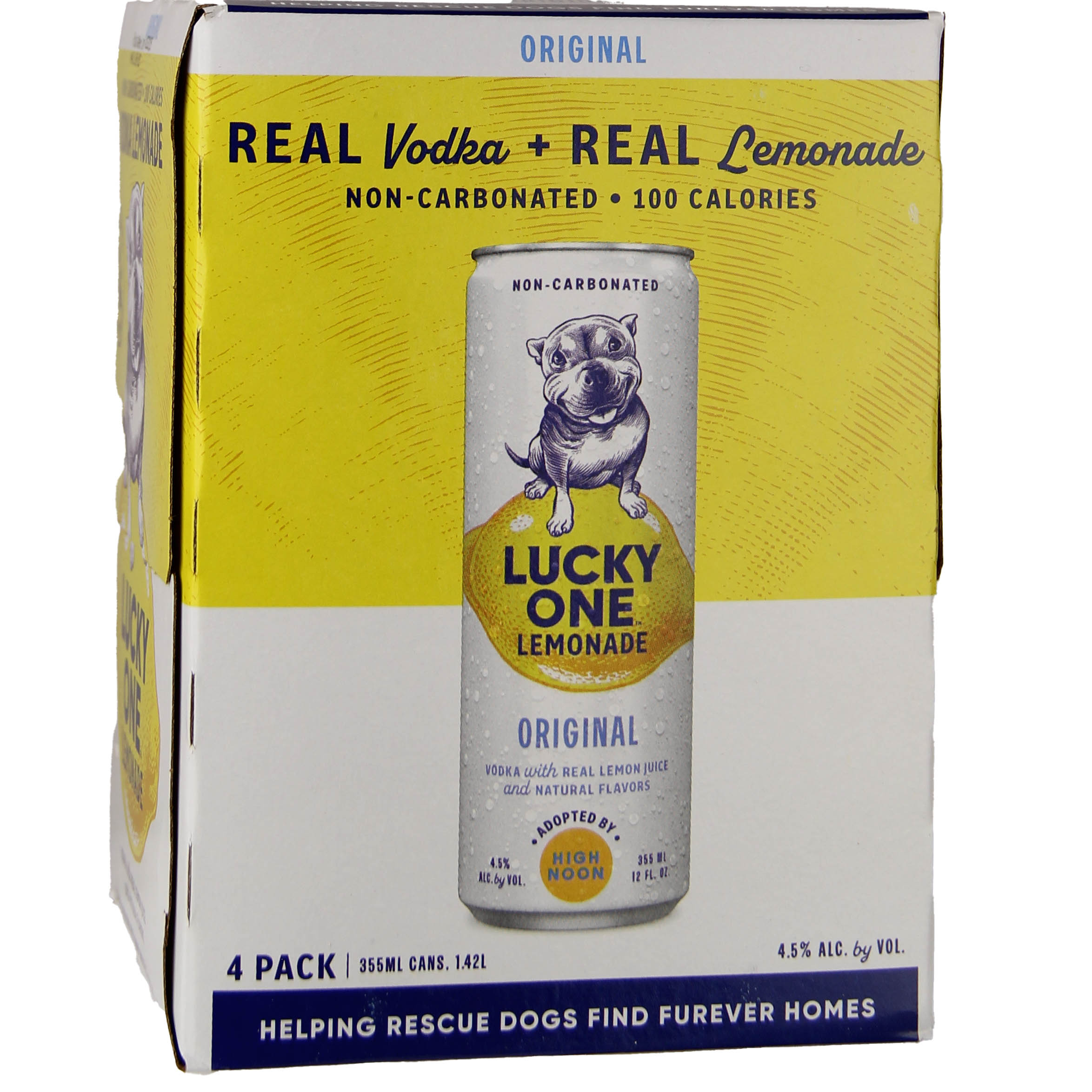Lucky one lemonade 4 pk