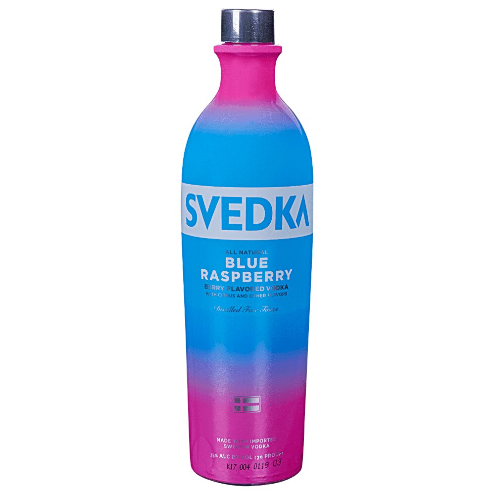 Svedka bule raspberry vodka 750 ml