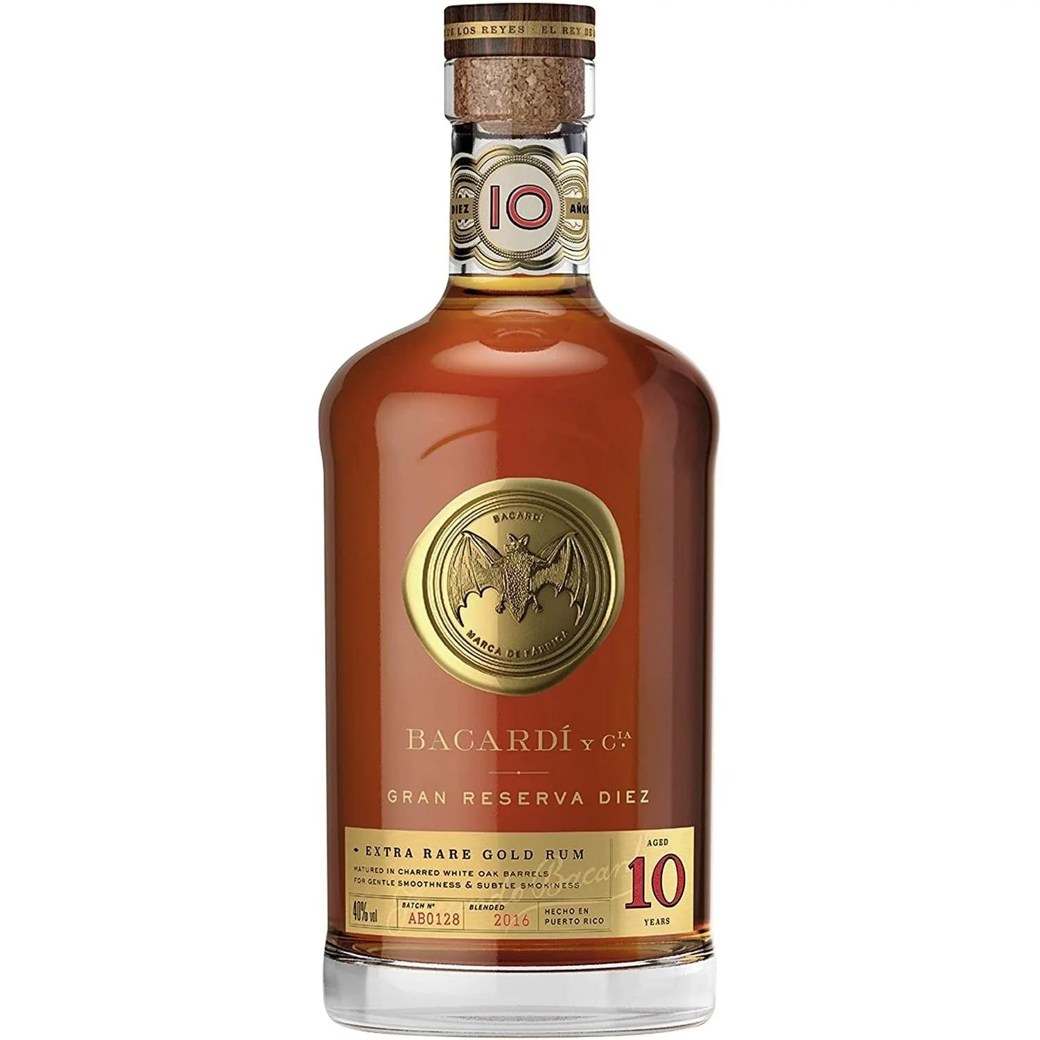 BACARDI GRAN RESERVA DIES 10YEAR